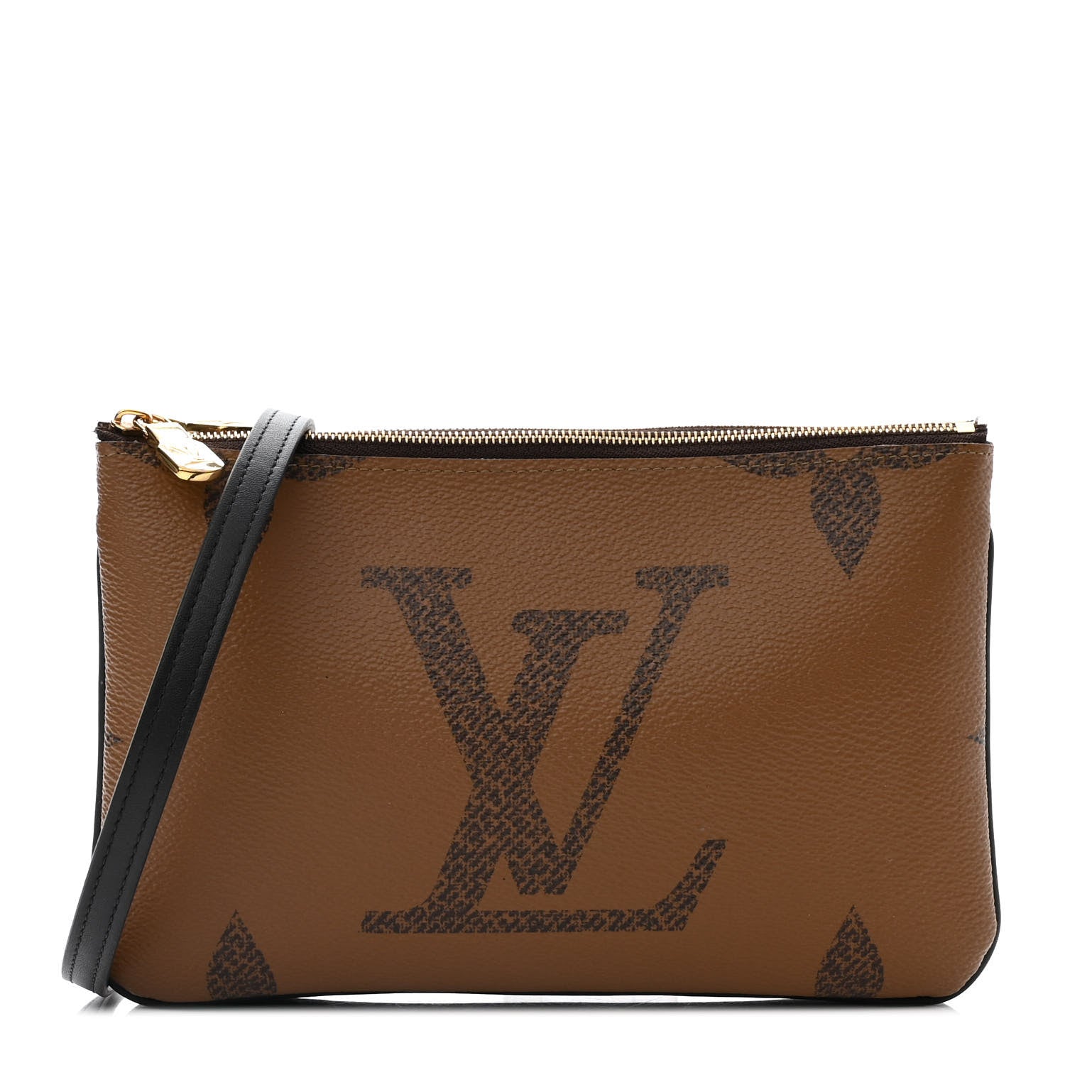 Louis Vuitton Reverse Monogram Giant Double Zip Pochette 1 of 9