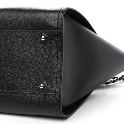 Chanel Caviar Medium Studded Deauville Tote Black 9 of 9