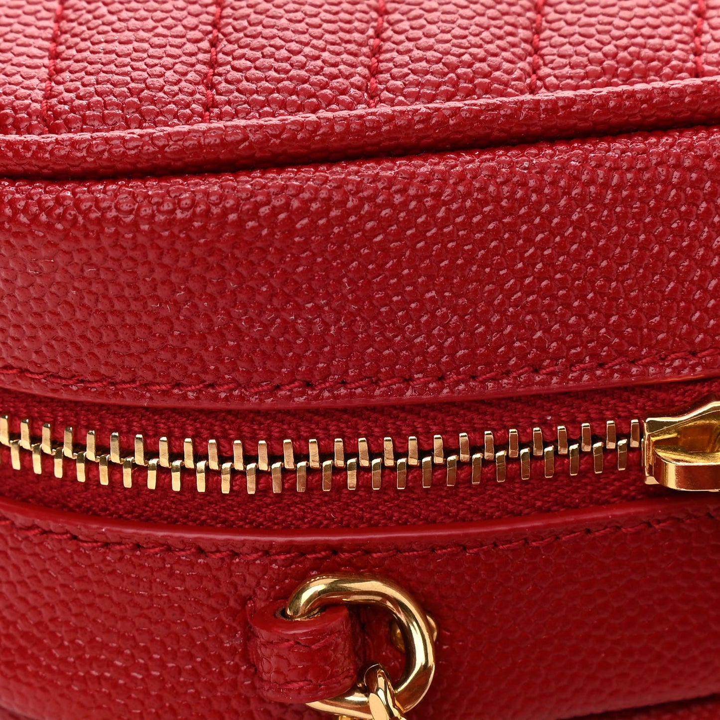 Grain De Poudre Matelasse Monogram Mini Lou Camera Bag Eros Red