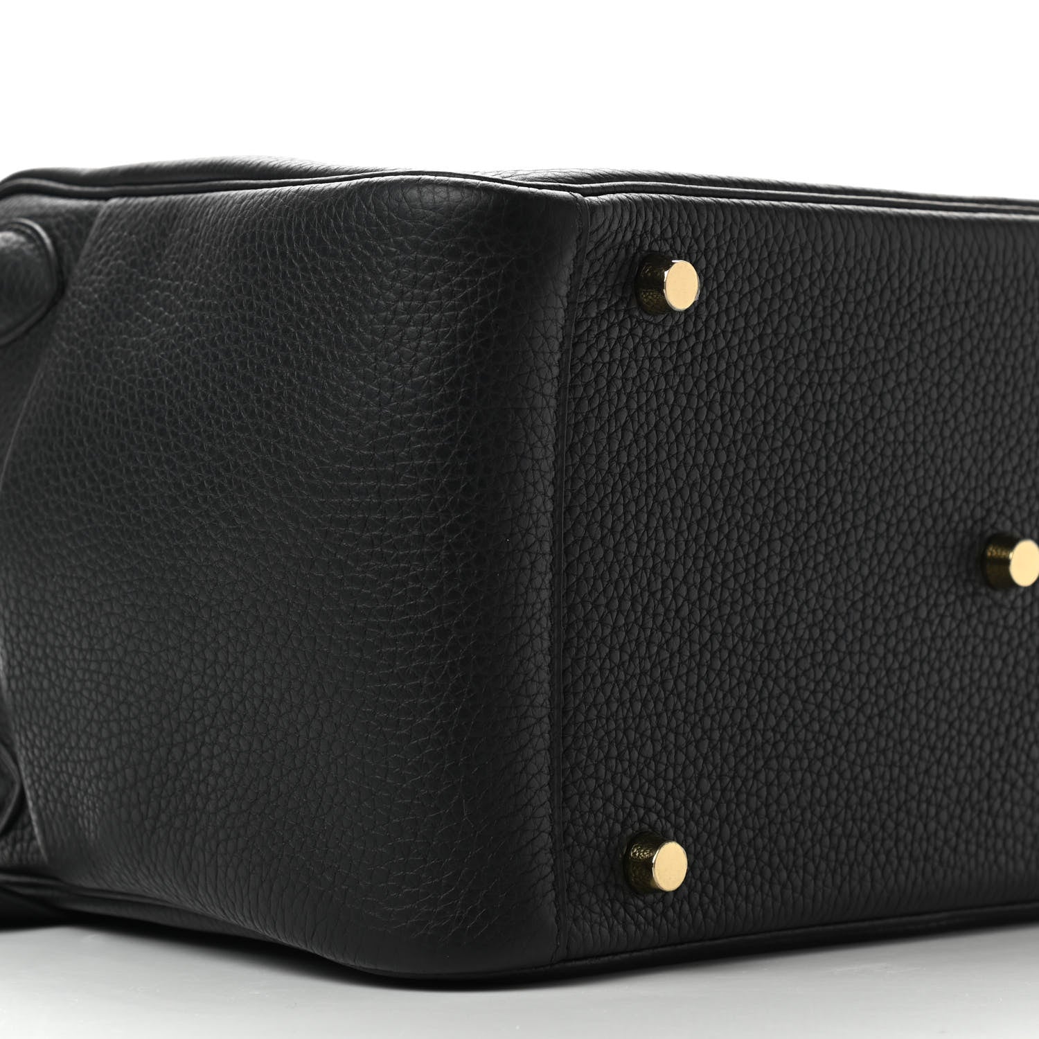 Hermes Taurillon Clemence Lindy 30 Black 9 of 11