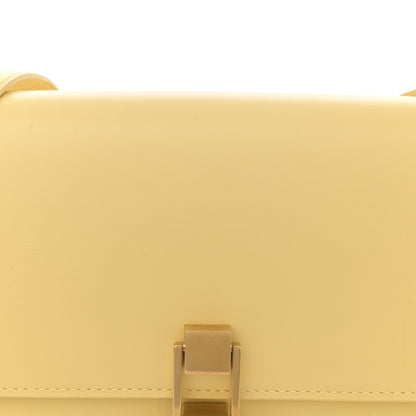Saint Laurent Smooth Calfskin Carre Satchel Paille 8 of 13