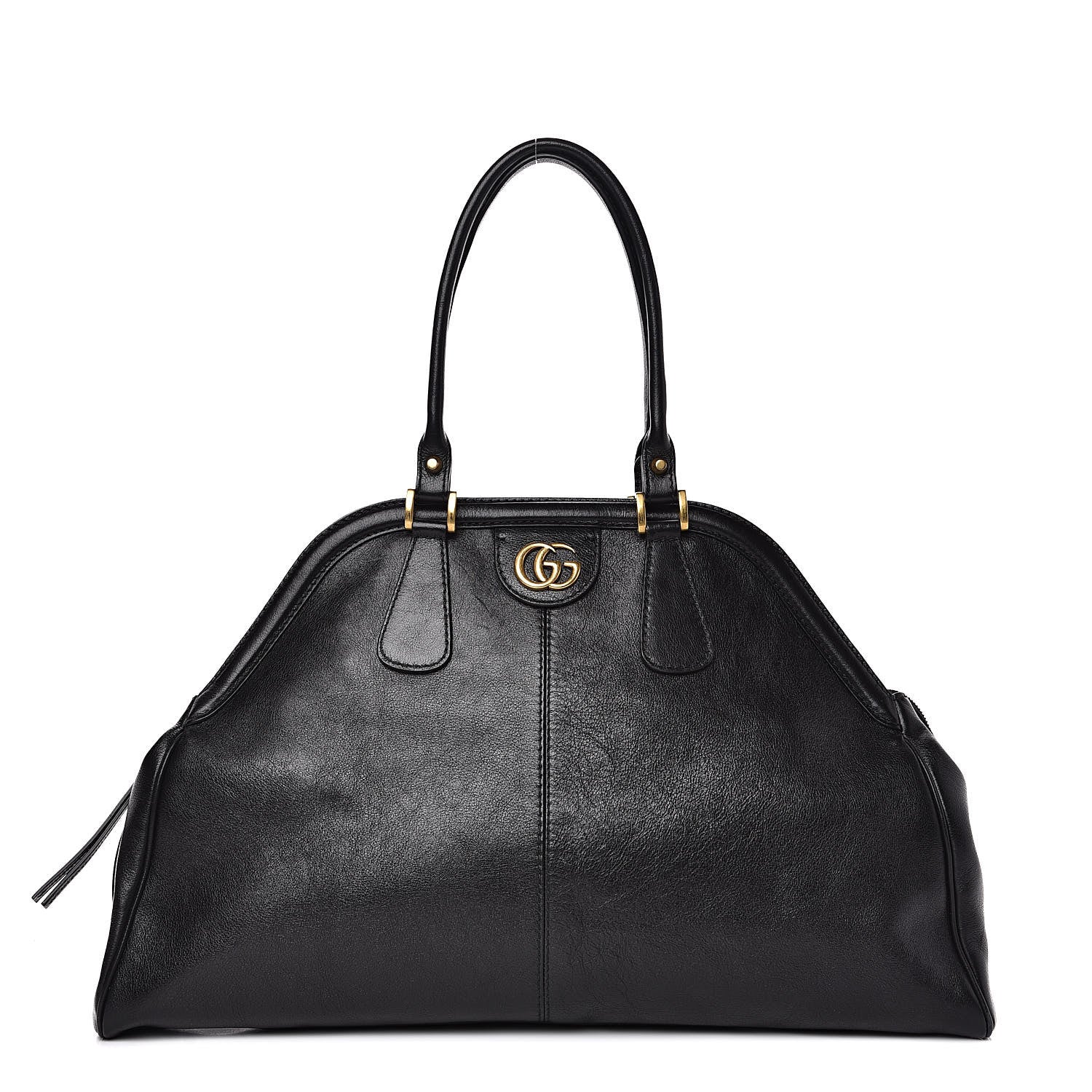Gucci Calfskin Large Re(Belle) Top Handle Bag Black 1 of 14