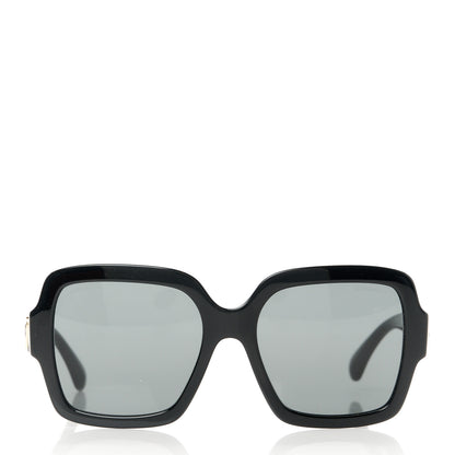 Chanel Acetate Square Heart Sunglasses 5479-A Black 2 of 8