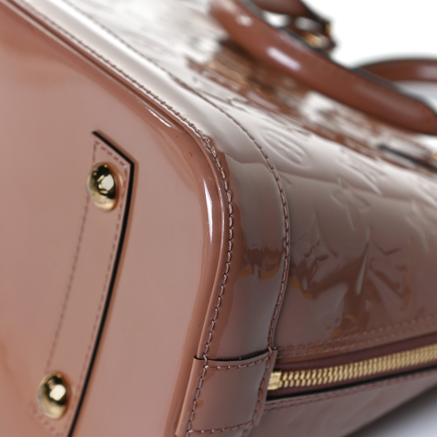 Louis Vuitton Vernis Alma PM Rose Velours 12 of 13