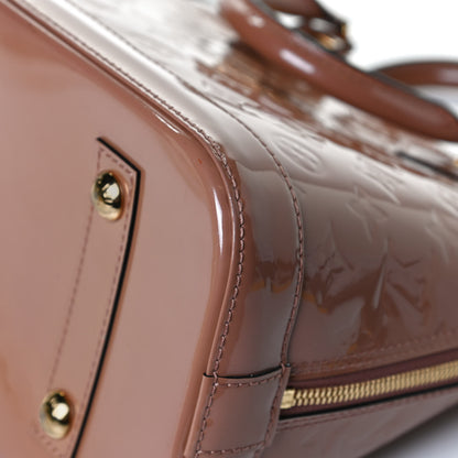 Louis Vuitton Vernis Alma PM Rose Velours 12 of 13