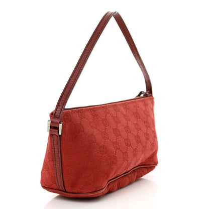 Gucci Monogram Boat Pochette Red 3 of 13