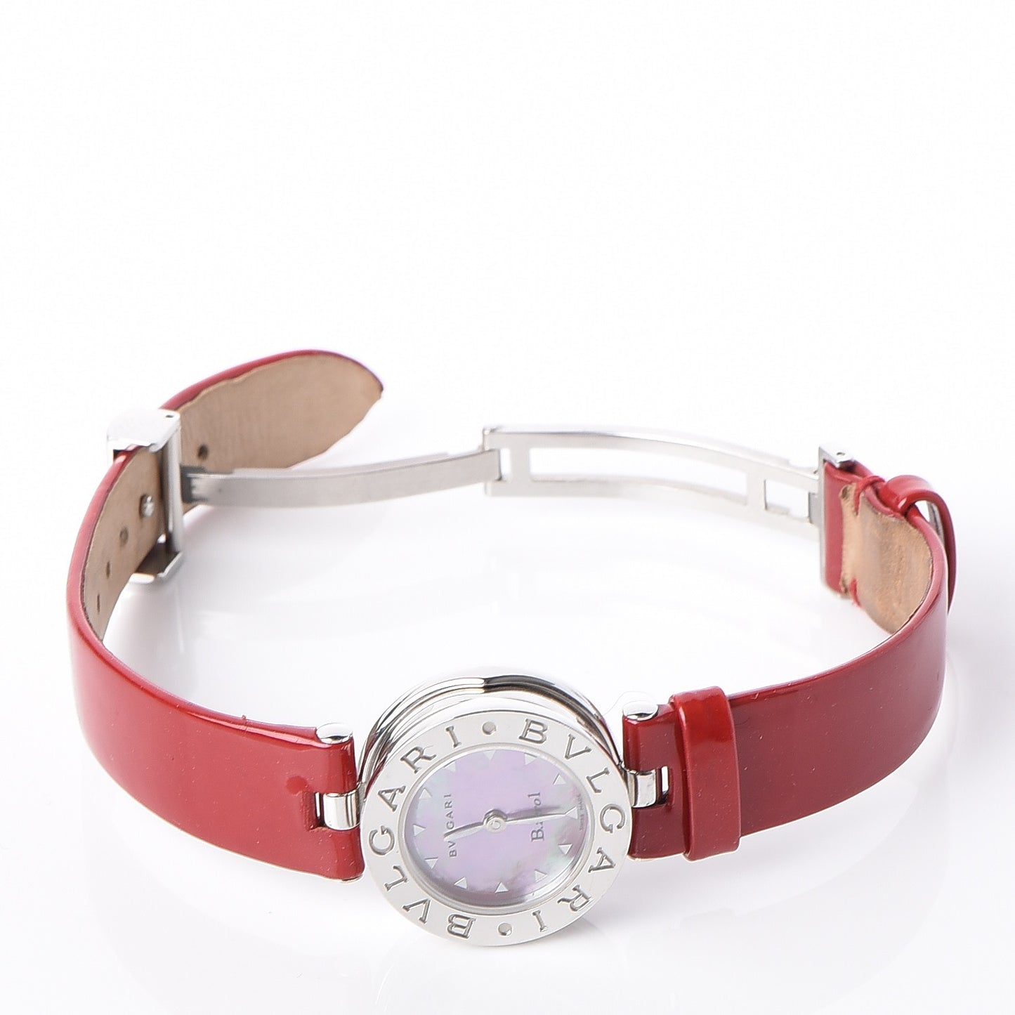 Stainless Steel Pink Mother of Pearl 22mm B.Zero1 Quartz Watch