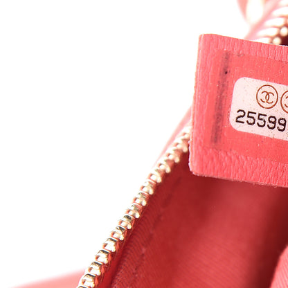 Chanel Crumpled Glazed Lambskin Quilted Waist Bag Fanny Pack Pink 6 of 9
