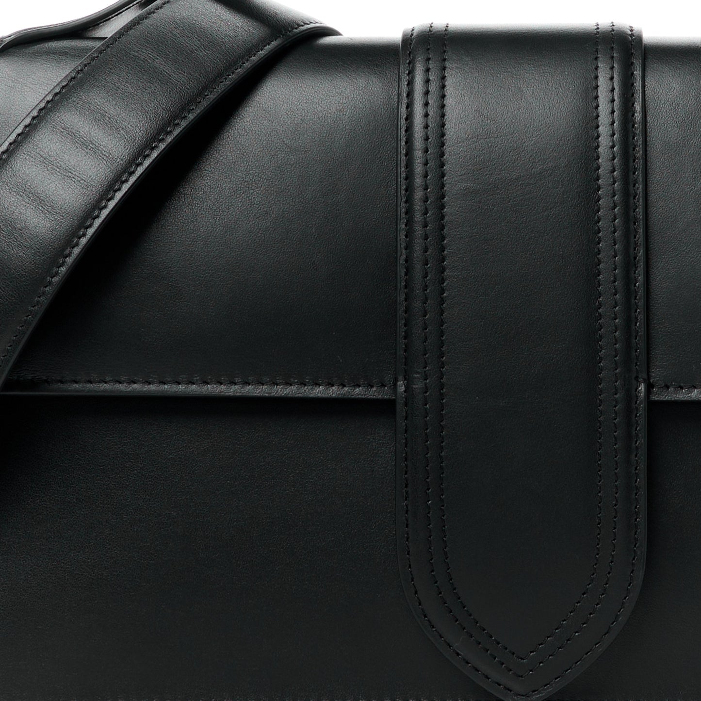 Smooth Calfskin Le Bambinou Black