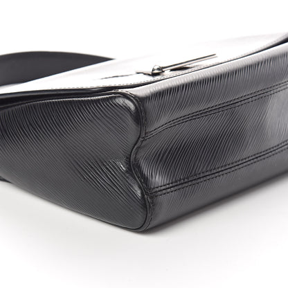 Louis Vuitton Epi Twist Shoulder Bag MM Black 8 of 9