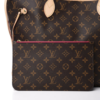 Louis Vuitton Monogram Neo Neverfull MM Pivoine 9 of 13