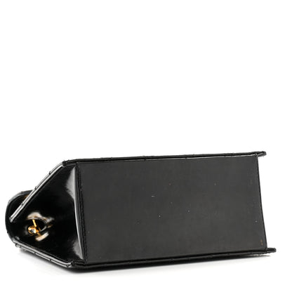 Chanel Patent Medium Kelly Flap Black 4 of 12