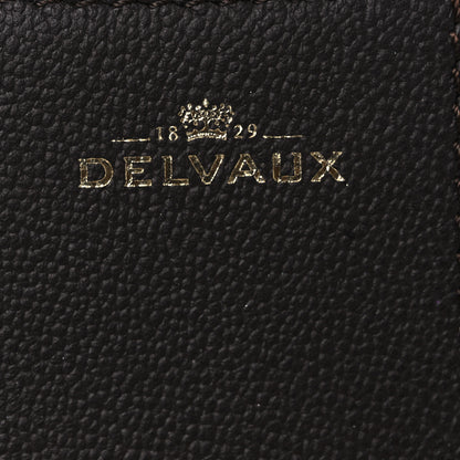Delvaux Grained Calfskin Bi-Color Brillant Mini Satchel Black 7 of 13