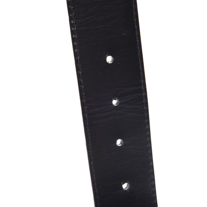 Gucci Guccissima Interlocking G Belt 90 36 Black 5 of 8