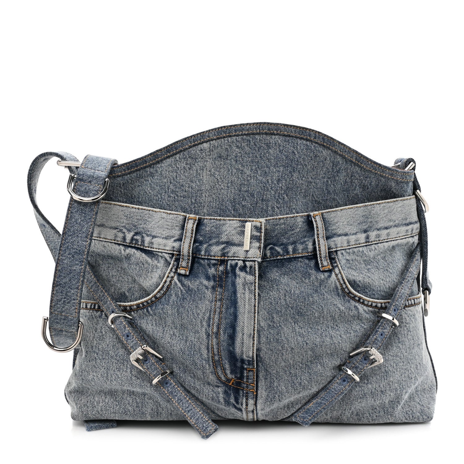 Givenchy Boyfriend Denim Medium Voyou Bag Medium Blue 1 of 11