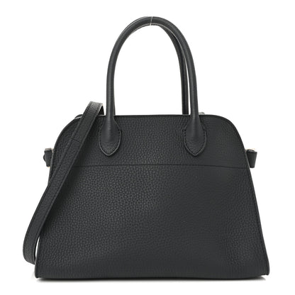 The Row Grained Calfskin Soft Margaux 10 Dark Navy 1 of 9