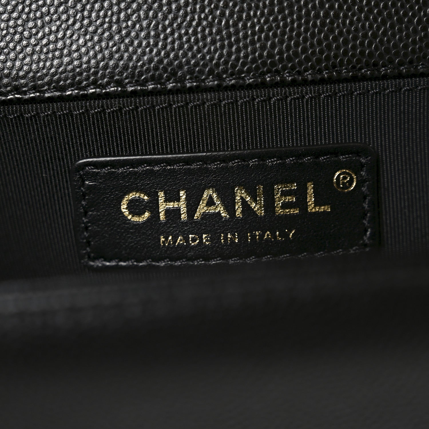 Chanel Caviar Quilted Medium Boy Flap Black 6 of 11