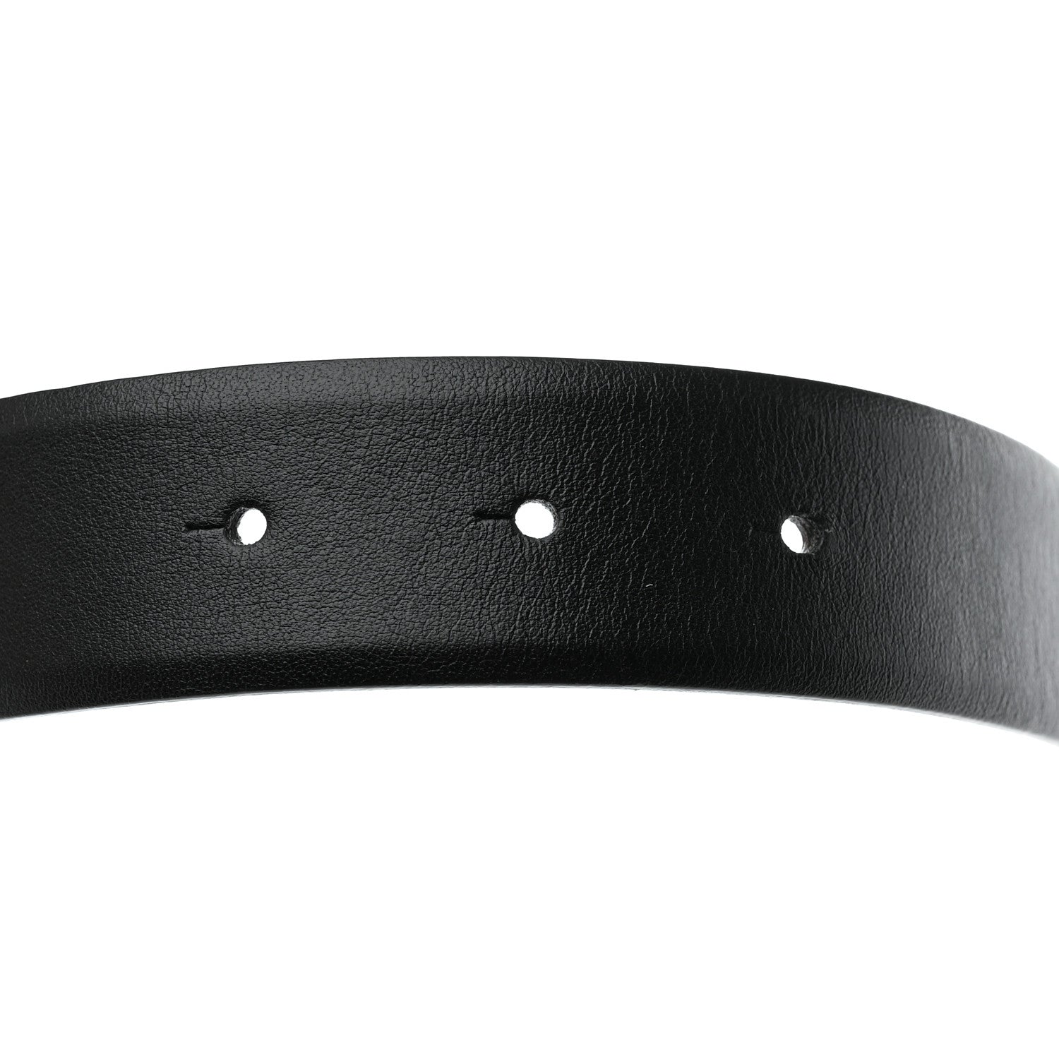 Chanel Calfskin Pearl Crystal CC Belt 80 32 Black 6 of 7