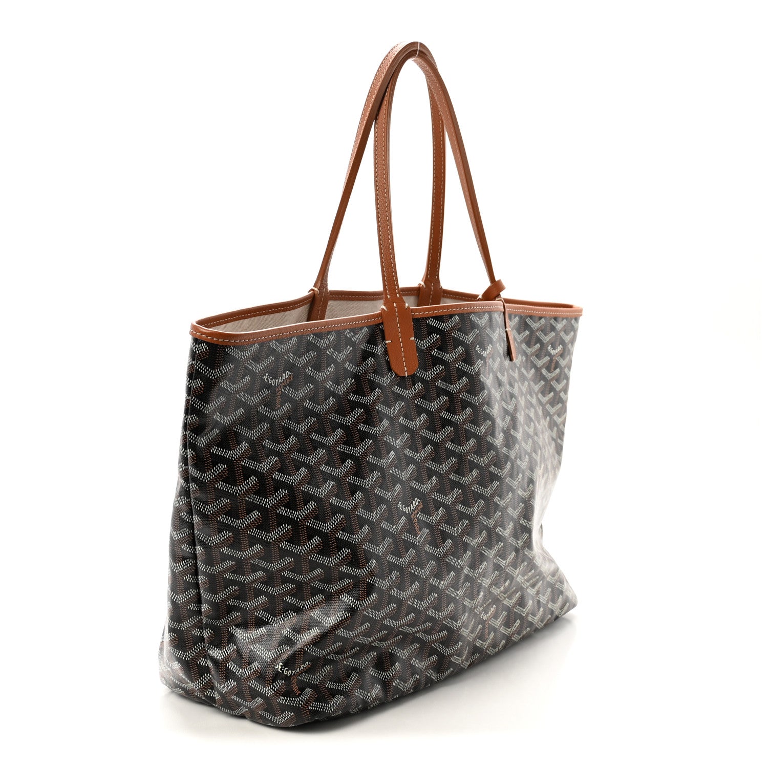 Goyard Goyardine Saint Louis PM Black Gold 4 of 11