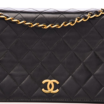 Chanel Lambskin Quilted Small Single Flap Black 12 of 12