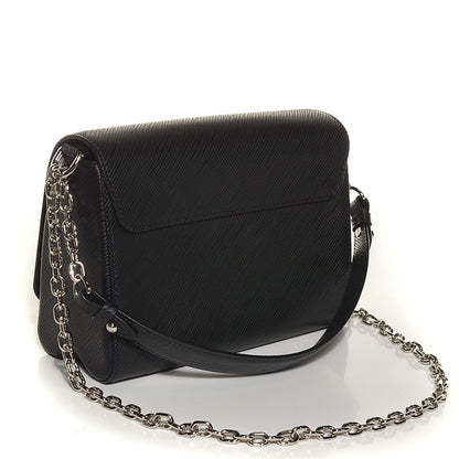 Louis Vuitton Epi Twist Shoulder Bag MM Black 3 of 7