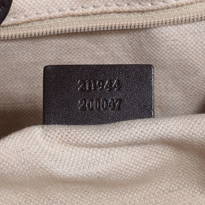 Gucci Monogram Medium Sukey Tote Dark Brown 7 of 7