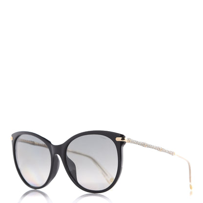 Gucci Crystal Bamboo Cat Eye GG 3777/N/F/S Sunglasses Gold 1 of 9