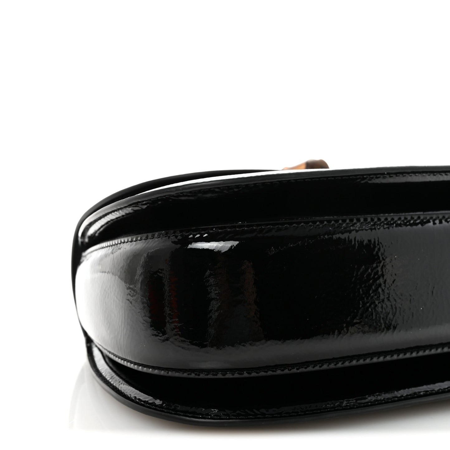 Skipper Calf Web Medium Bamboo 1947 Top Handle Bag Black