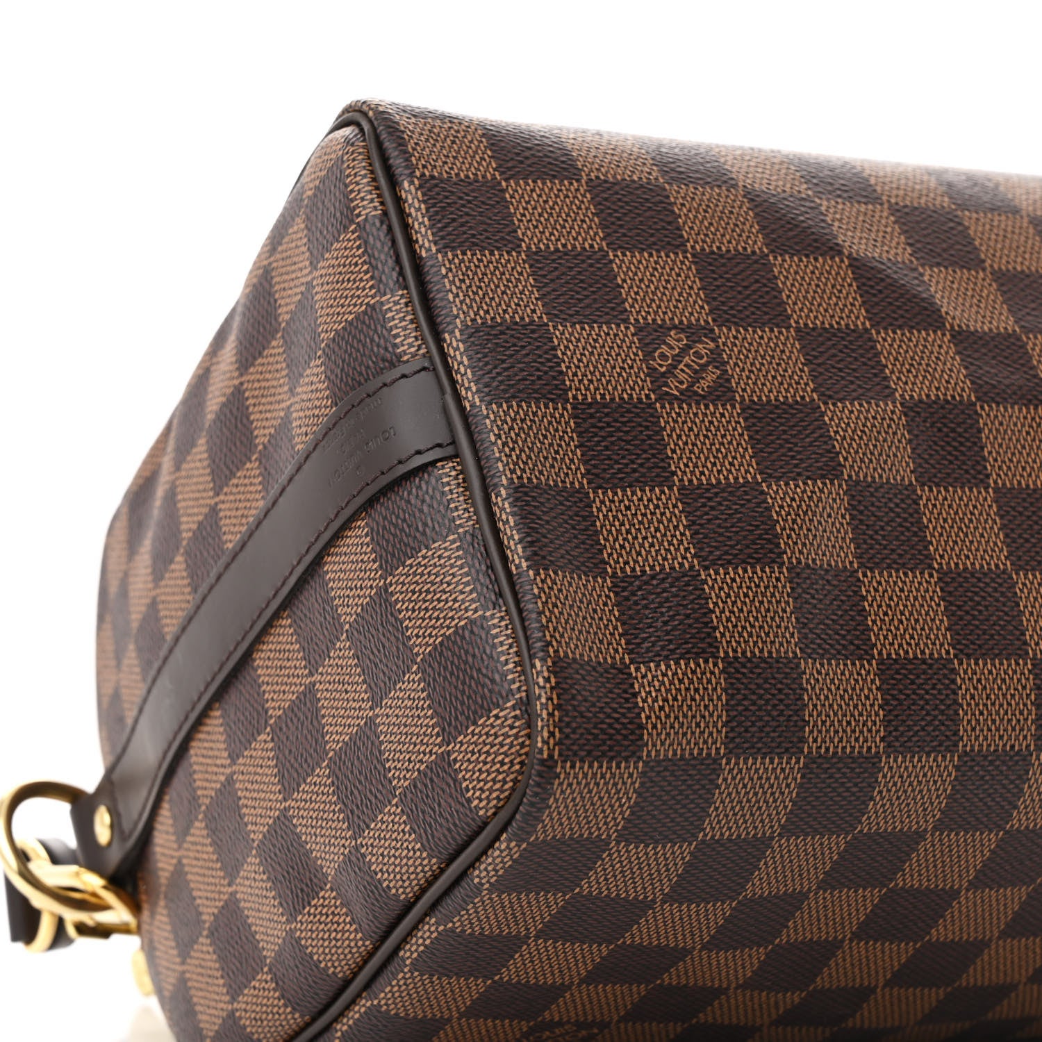 Louis Vuitton Damier Ebene Speedy Bandouliere 25 9 of 10