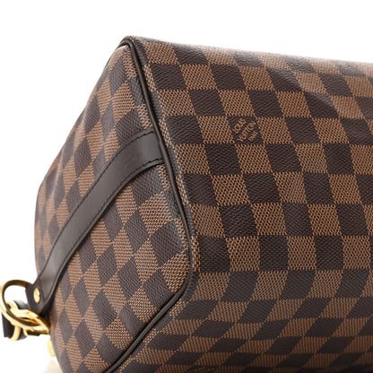 Louis Vuitton Damier Ebene Speedy Bandouliere 25 9 of 10
