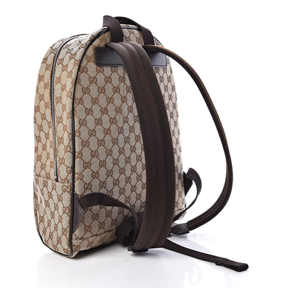 Gucci Monogram Travel Backpack Dark Brown 4 of 11