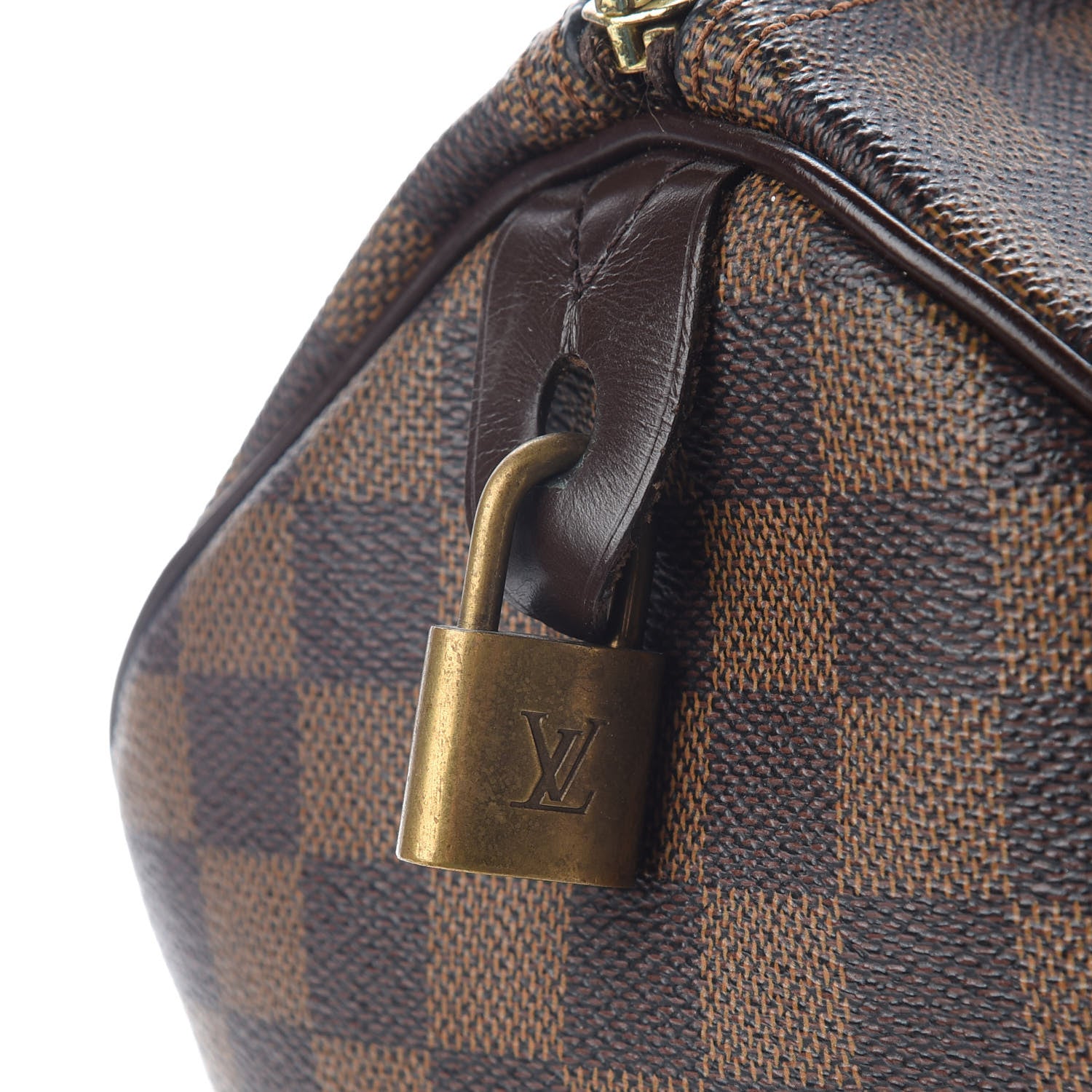 Louis Vuitton Damier Ebene Speedy 35 13 of 13