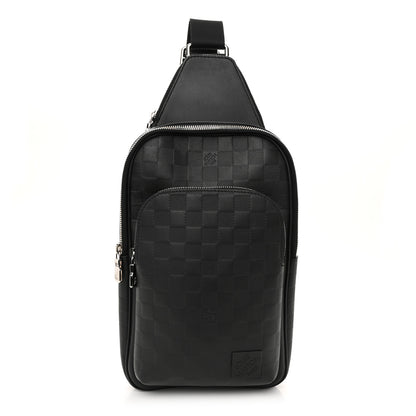 Louis Vuitton Damier Infini Avenue Sling Bag NM Onyx 1 of 11