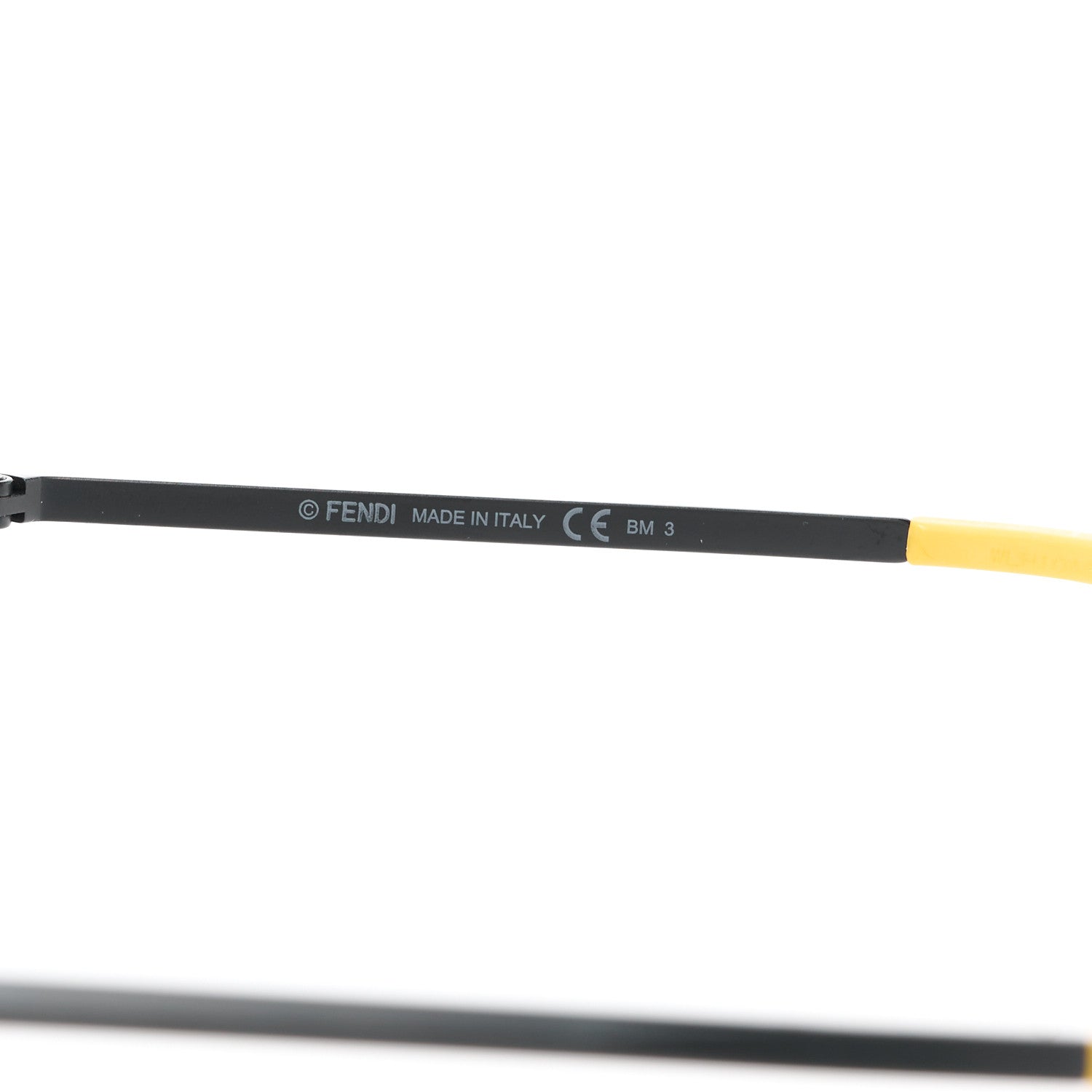 Fendi FF Fabulous Shield Sunglasses FF M0039/G/S Black 6 of 9