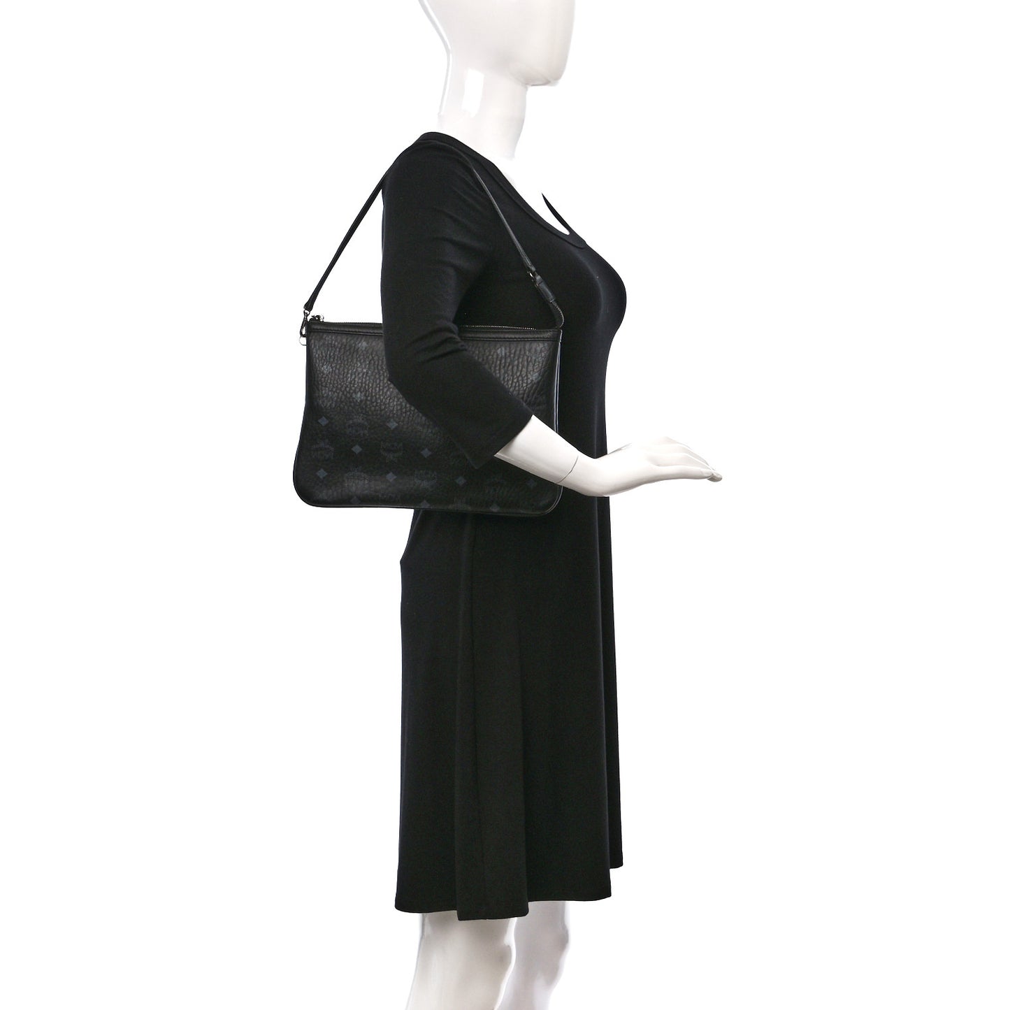 Visetos Liz Shopper Tote Pouch Black