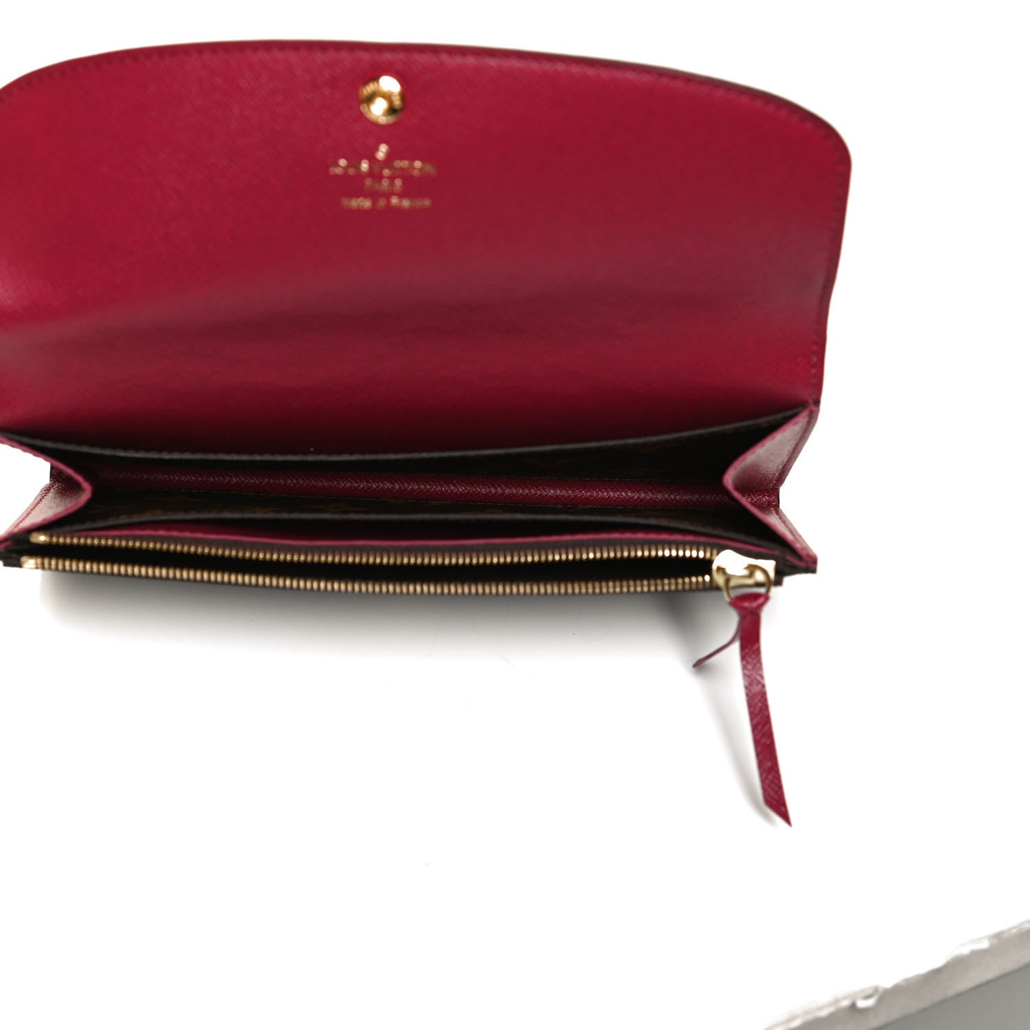 Louis Vuitton Monogram Emilie Wallet Fuchsia 5 of 9