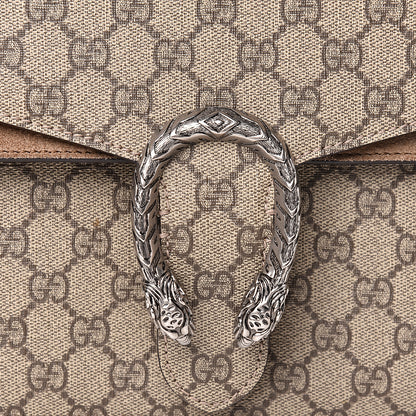 Gucci GG Supreme Monogram Medium Dionysus Shoulder Bag Taupe 11 of 11
