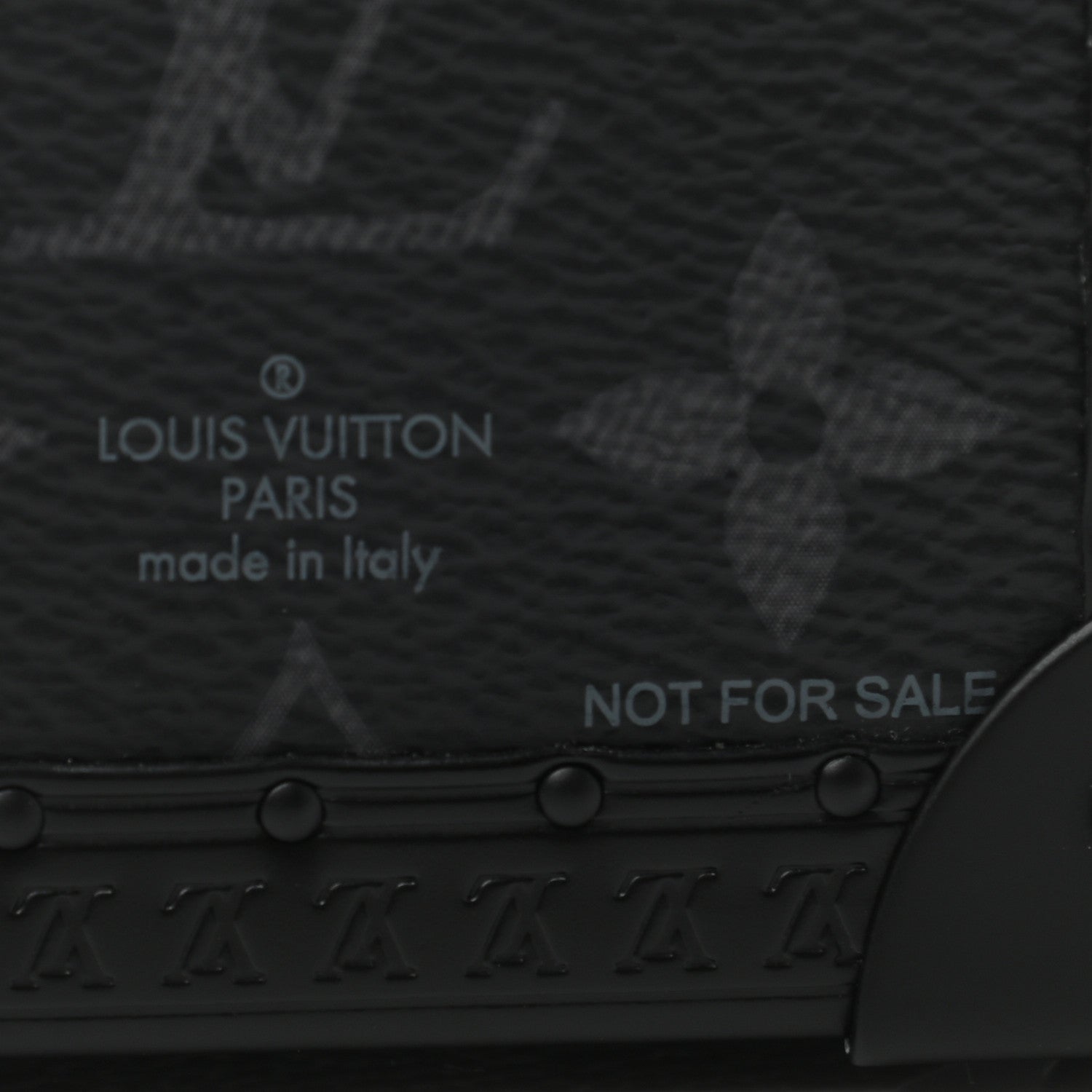 Louis Vuitton Monogram Eclipse Cube Paperweight 4 of 4