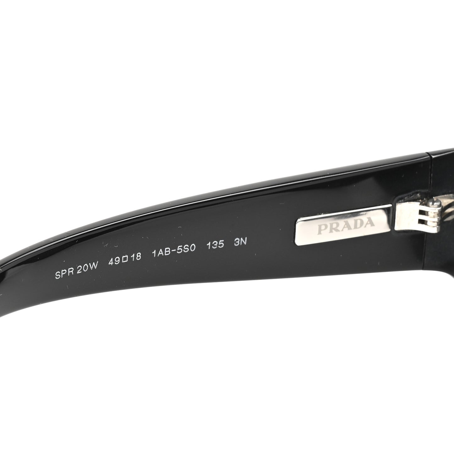 Acetate Sunglasses SPR 20W Black