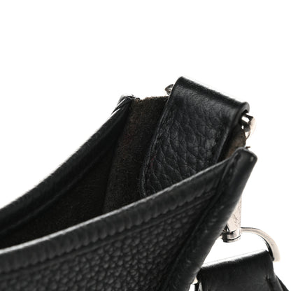 Hermes Taurillon Clemence Evelyne III PM Black 11 of 11