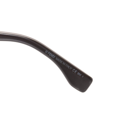 Fendi Acetate FF Aviator Sunglasses FF M0105/S Black Blue 5 of 6