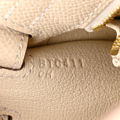 Hermes Epsom Kelly Sellier 25 Craie 7 of 10