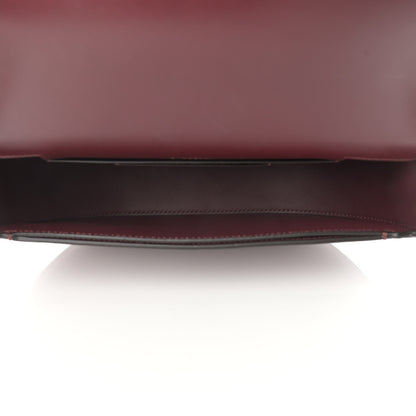 Burberry Calfskin Small Olympia Shoulder Bag Burgundy 5 of 11