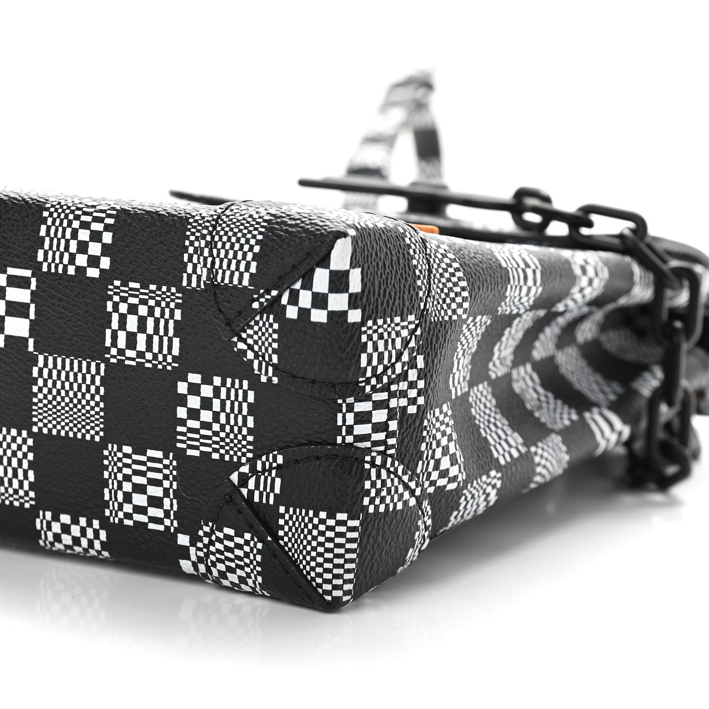 Damier Distorted Steamer XS