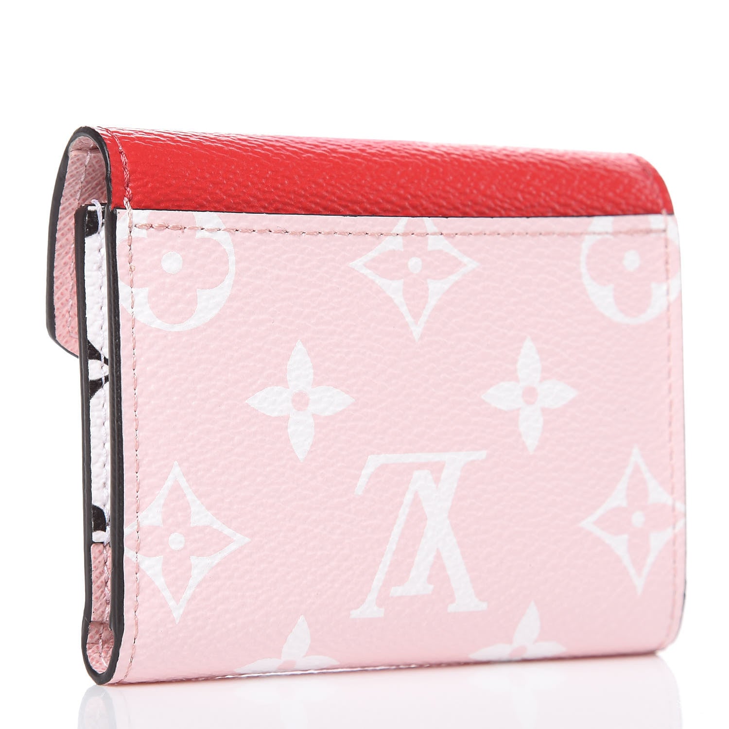 Louis Vuitton Monogram Giant Zoe Wallet Rouge Rose 3 of 7