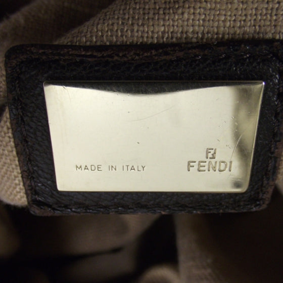 Fendi Zucca Nappa Nuvolata Vitello Tortuga Spy Tobacco Moro 11 of 12
