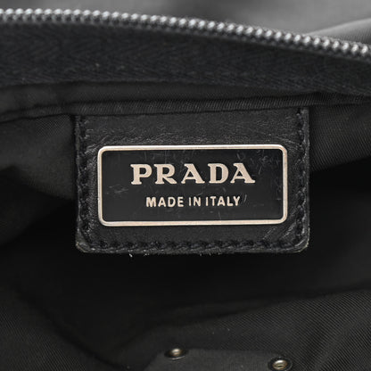 Prada Nylon Messenger Bag Black 5 of 9