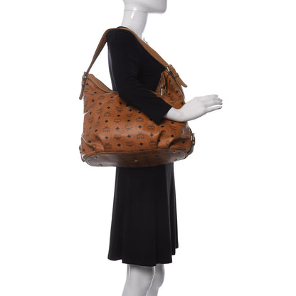 MCM Visetos Hobo Cognac 2 of 10