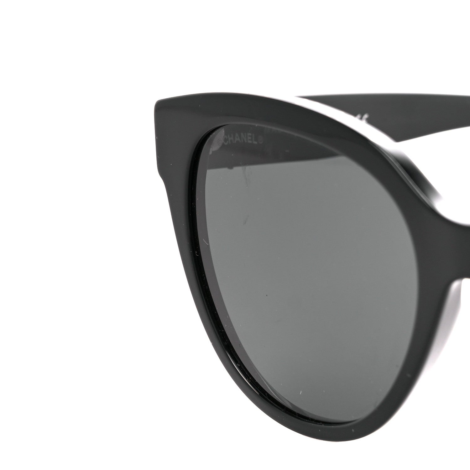 Chanel Acetate CC Butterfly Sunglasses 5414-A Black 7 of 9