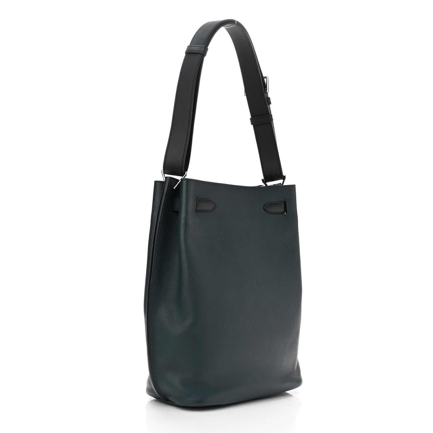 Hermes Evercolor Sombrero So Kelly 22 Bleu Ocean Bleu Obscure 2 of 11